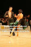 Stefano Di Filippo & Anna Melnikova-Duknauske at Lithuanian Open 2007