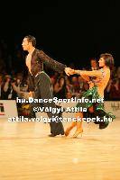 Stefano Di Filippo & Anna Melnikova-Duknauske at Lithuanian Open 2007