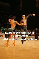 Stefano Di Filippo & Anna Melnikova-Duknauske at Lithuanian Open 2007