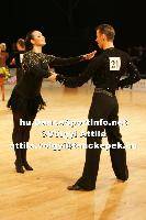 Alexcandar Halleland & Olga Divakova at Lithuanian Open 2007