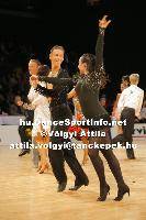 Alexcandar Halleland & Olga Divakova at Lithuanian Open 2007