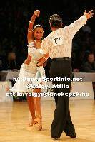 Atanas Gendov & Iana Akimova at Lithuanian Open 2007