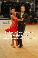Arkady Bakenov & Rosa Filippello at Lithuanian Open 2007