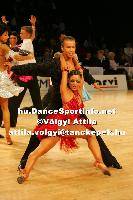 Arkady Bakenov & Rosa Filippello at Lithuanian Open 2007