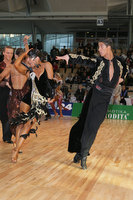 Sergey Tatarenko & Viktoria Tatarenko at World Amateur Latin Championships