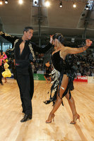 Sergey Tatarenko & Viktoria Tatarenko at World Amateur Latin Championships