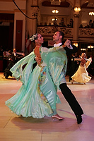Alexander Berezine & Viktoria Rudkovskaya at Blackpool Dance Festival 2008