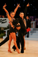 Sonny Jin Zhang & Cher Wen Qingluo at UK Open 2008