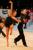 Sonny Jin Zhang & Cher Wen Qingluo at UK Open 2008