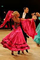 Slavyko Baylov & Irena Kaklamonova at UK Open 2008