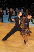 Anton Karpov & Khrystyna Moshenskaya at UK Open 2009
