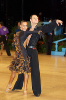 Anton Karpov & Khrystyna Moshenskaya at UK Open 2009