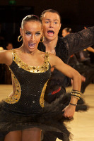 Anton Karpov & Khrystyna Moshenskaya at UK Open 2009