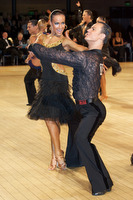 Anton Karpov & Khrystyna Moshenskaya at UK Open 2009
