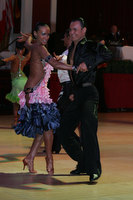 Anton Karpov & Khrystyna Moshenskaya at Blackpool Dance Festival 2009