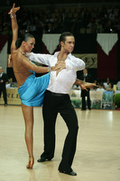 Vladimir Karpov & Maria Tzaptashvili at 43rd Savaria Dance Festival
