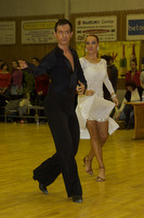 Norbert Czinege & Darja Vorobcsenko at Budapest Regional Championships