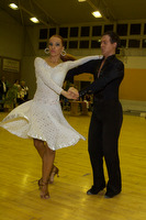 Norbert Czinege & Darja Vorobcsenko at Budapest Regional Championships