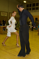 Norbert Czinege & Darja Vorobcsenko at Budapest Regional Championships