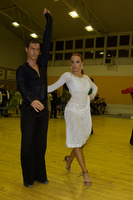 Norbert Czinege & Darja Vorobcsenko at Budapest Regional Championships