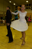 Norbert Czinege & Darja Vorobcsenko at Budapest Regional Championships