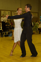 Norbert Czinege & Darja Vorobcsenko at Budapest Regional Championships