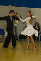 Norbert Czinege & Darja Vorobcsenko at Budapest Regional Championships