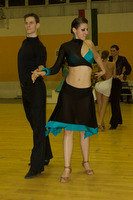 Adrián Németh & Dóra Györfalvi at Budapest Regional Championships