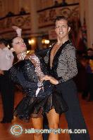 Yassine Bouabdallah & Serena Cavedagna at Blackpool Dance Festival 2006