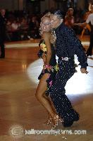 Aleksandr Altukhov & Oksana Dmytrenko at Blackpool Dance Festival 2006