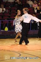 Evgeni Kuzin & Valeriya Agikyan at The International Championships