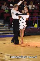 Evgeni Kuzin & Valeriya Agikyan at The International Championships