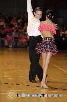 Viktor Burchuladze & Vera Bondareva at The International Championships