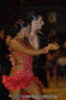 Giuseppe Emiliano Di Sarno & Maria Oliva at The International Championships