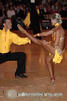 Claudio Carta & Silvia Meloni at Blackpool Dance Festival 2006