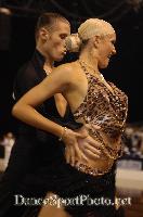 Leonid Bondarev & Alina Oshchepkova at Australian Dancesport Championship 2006