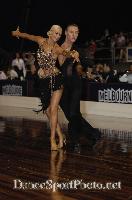 Leonid Bondarev & Alina Oshchepkova at Australian Dancesport Championship 2006