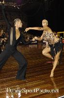 Leonid Bondarev & Alina Oshchepkova at Australian Dancesport Championship 2006