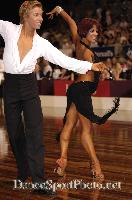 Arkady Bakenov & Rosa Filippello at Australian Dancesport Championship 2006