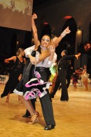 Sonny Jin Zhang & Cher Wen Qingluo at WDC World Professional Latin Championships