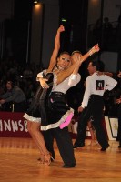 Sonny Jin Zhang & Cher Wen Qingluo at WDC World Professional Latin Championships