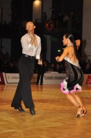 Sonny Jin Zhang & Cher Wen Qingluo at WDC World Professional Latin Championships