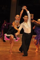 Sonny Jin Zhang & Cher Wen Qingluo at WDC World Professional Latin Championships
