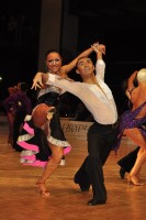 Sonny Jin Zhang & Cher Wen Qingluo at WDC World Professional Latin Championships