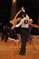 Sonny Jin Zhang & Cher Wen Qingluo at WDC World Professional Latin Championships