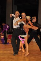 Sonny Jin Zhang & Cher Wen Qingluo at WDC World Professional Latin Championships