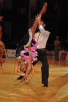 Sonny Jin Zhang & Cher Wen Qingluo at WDC World Professional Latin Championships