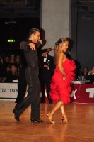 Dmitri Timokhin & Natalia Petrova at WDC World Professional Latin Championships