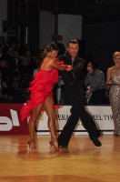 Dmitri Timokhin & Natalia Petrova at WDC World Professional Latin Championships