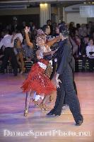 Cristian Bertini & Lucia Bertini at Blackpool Dance Festival 2008